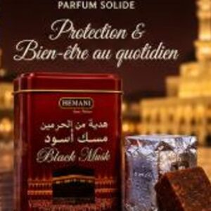 Musc Noir – Parfum Solide Sans Alcool 25g